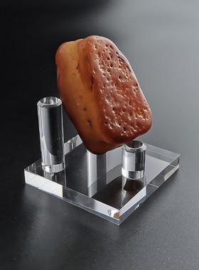 亚克力展示架矿石水晶球原石奇石标本底座支架展览馆布展陈列