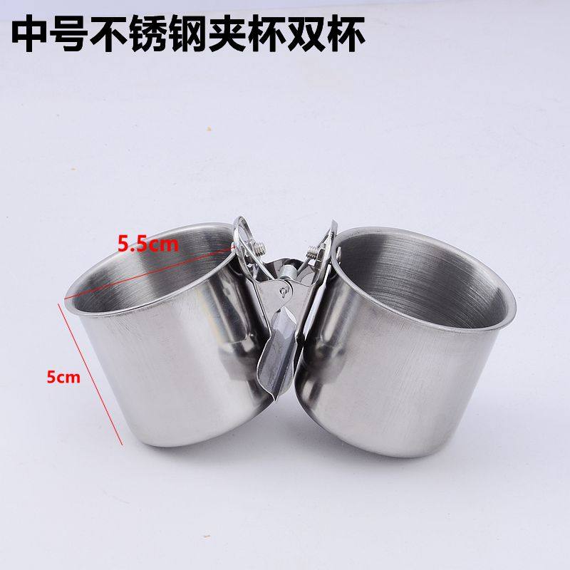 不锈钢食杯喂食器鸟器玄风牡丹虎皮鹦鹉食碗食盆食盒饮水鸟笼配件,淘宝优惠券,粉丝福利购,淘宝优惠卷