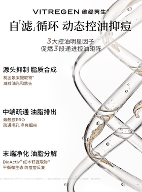 【抢付定金】维缇芮生光珀面霜油痘敏肌控油祛痘修护提亮褪红保湿