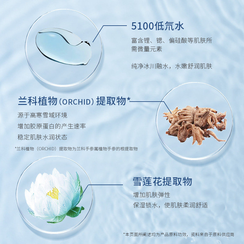 5100西藏冰泉补水喷雾秋冬爽肤水 5100化妆品店化妆水/爽肤水