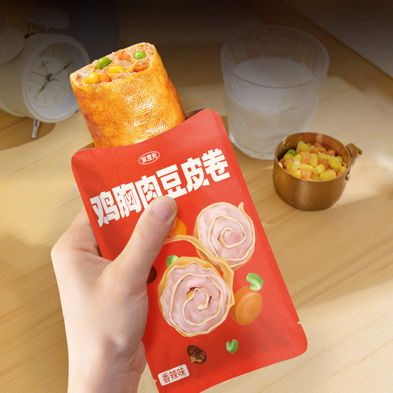  炭食光食品鸡肉零食