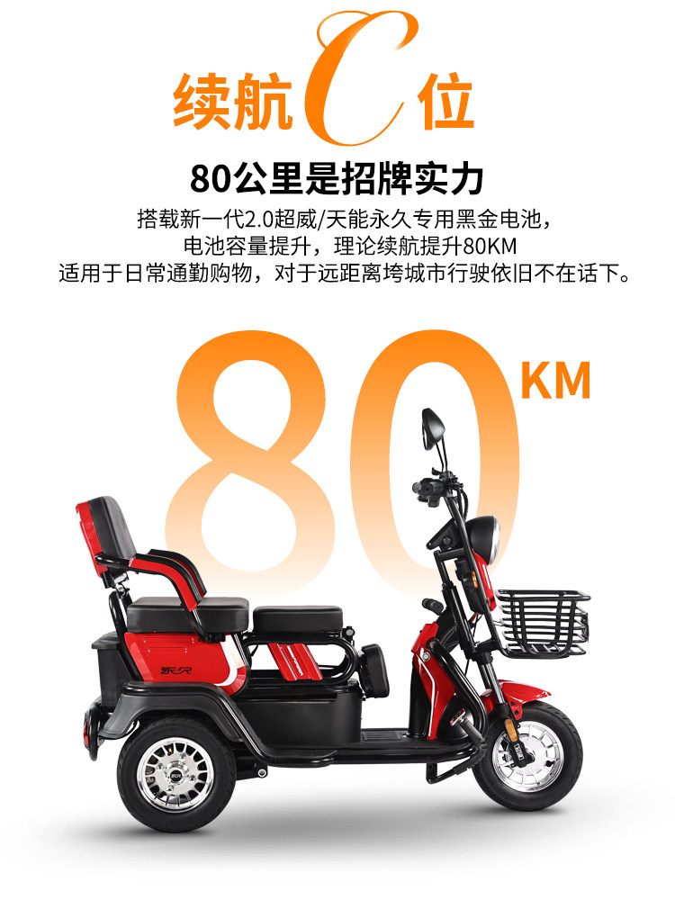  永久贺宸电动三轮车