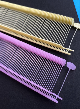 绿色塑料扣吊牌枪线胶针