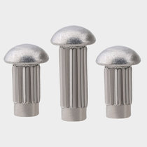 304 stainless steel GB827 semi-circle head trademark straight grain rolling flower signage nameplate rivet M1 6M2M3 5M4M5 5M4M5