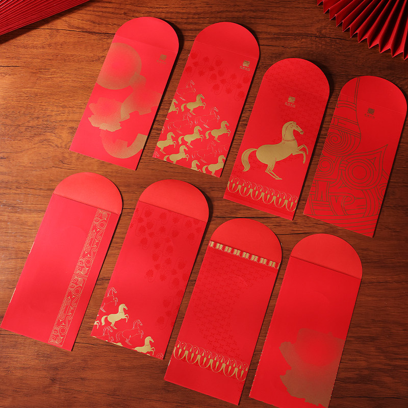 良渚博物馆 良渚新年福筒2026马年对联春联红包创意春节礼盒文创