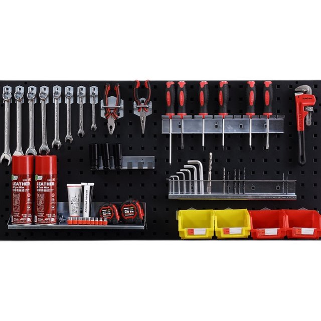Hole plate tool hook hardware storage square hole accessories