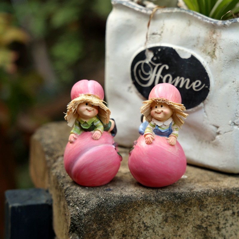 创意可爱水果情侣吊脚娃娃客厅卡通电视柜置物架玩偶家居装饰摆件,淘宝优惠券,粉丝福利购,淘宝优惠卷