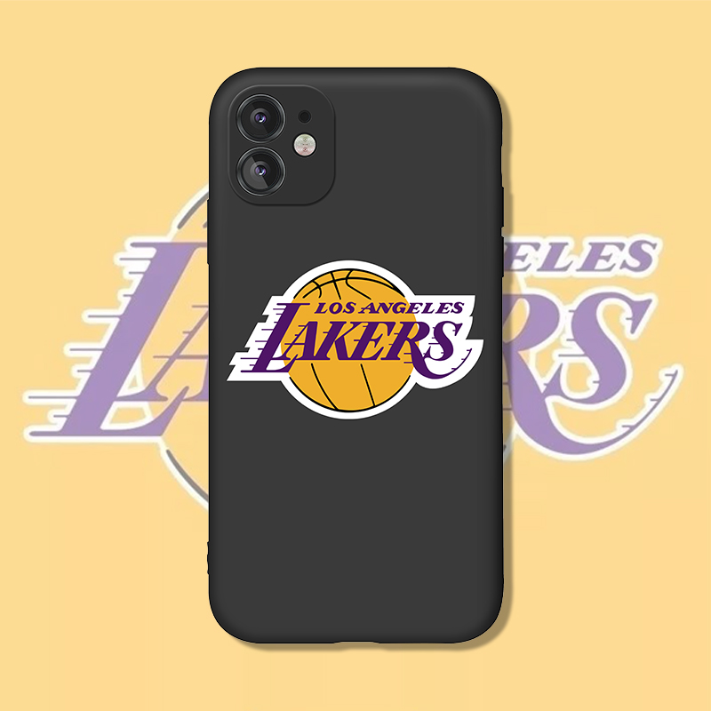 NBA球星彩绘iPhone12手机壳苹果11全包摄像头 6/7/8 plus磨砂壳x/xs max防摔手机壳湖人詹姆斯彩绘壳 - 图1