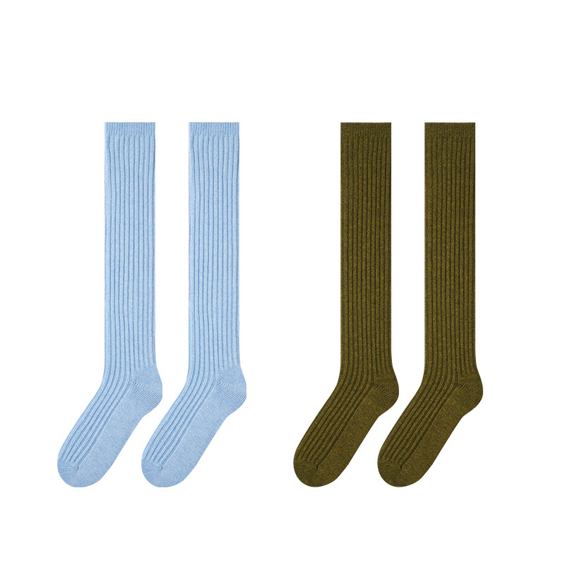 上森羊毛小腿袜女袜秋冬中筒堆堆袜灰色jk袜保暖显瘦配小皮鞋长袜,淘宝优惠券,粉丝福利购,淘宝优惠卷