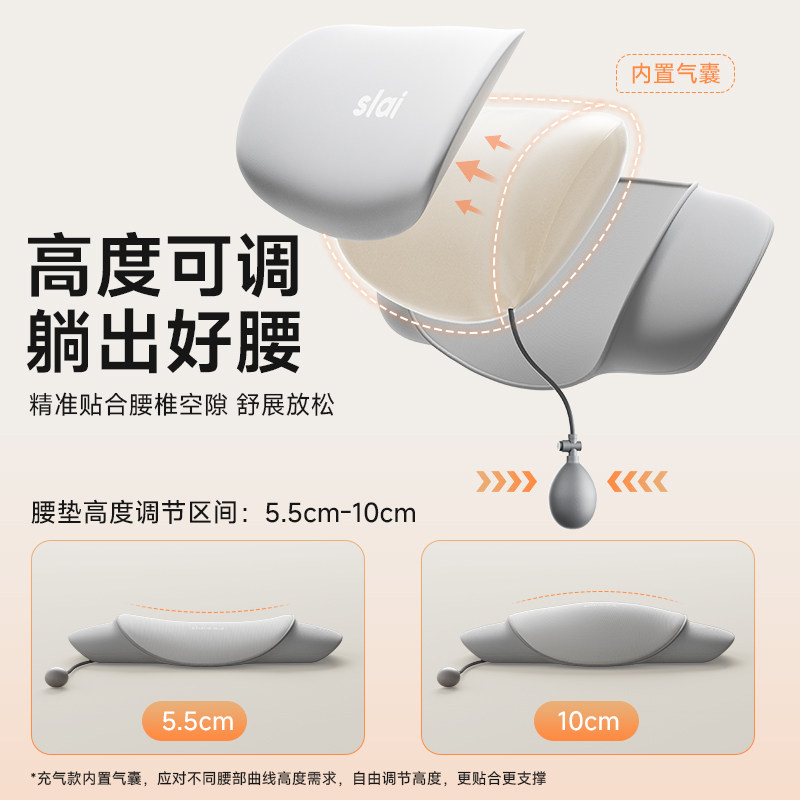 思莱宜腰枕床上睡觉腰椎间盘突出专用护腰垫支撑靠垫腰托腰部靠枕,淘宝优惠券,粉丝福利购,淘宝优惠卷