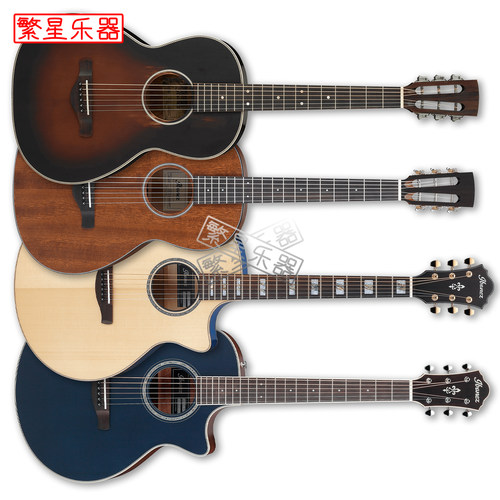 Ibanez依班娜木吉他AVN11 PN12 AE245 AE140 PF14 38寸单板民谣 - 图3
