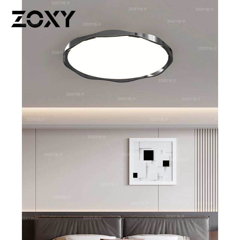 zoxy意式极简客厅灯现代简约护眼吸顶灯2025新款全光谱房间卧室灯 - 图3