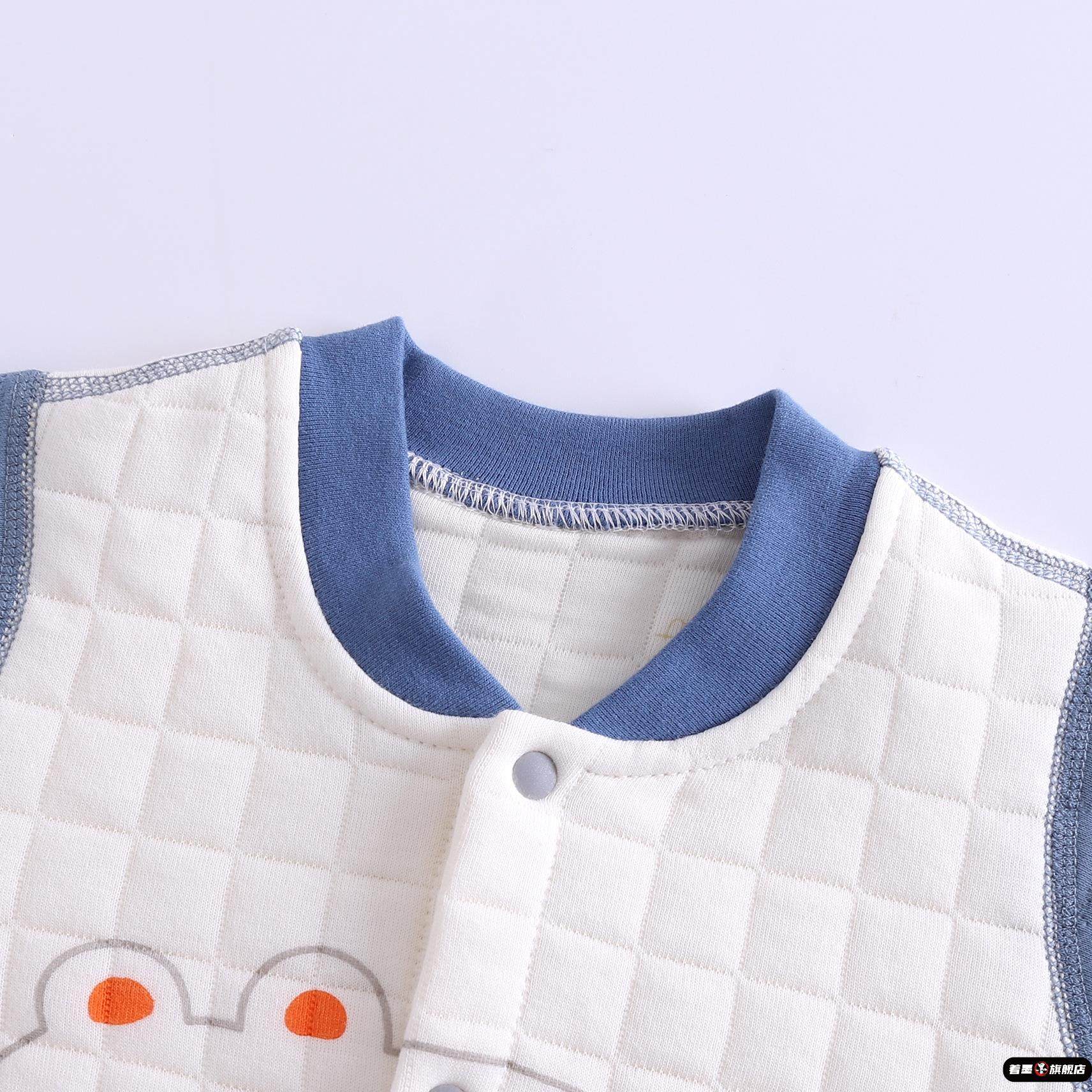 婴儿连身衣四五春秋男宝宝衣服春季七八个月九5六6春款爬爬服春装,淘宝优惠券,粉丝福利购,淘宝优惠卷