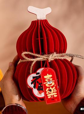 2026春节玄关桌面立体摆件新年饰