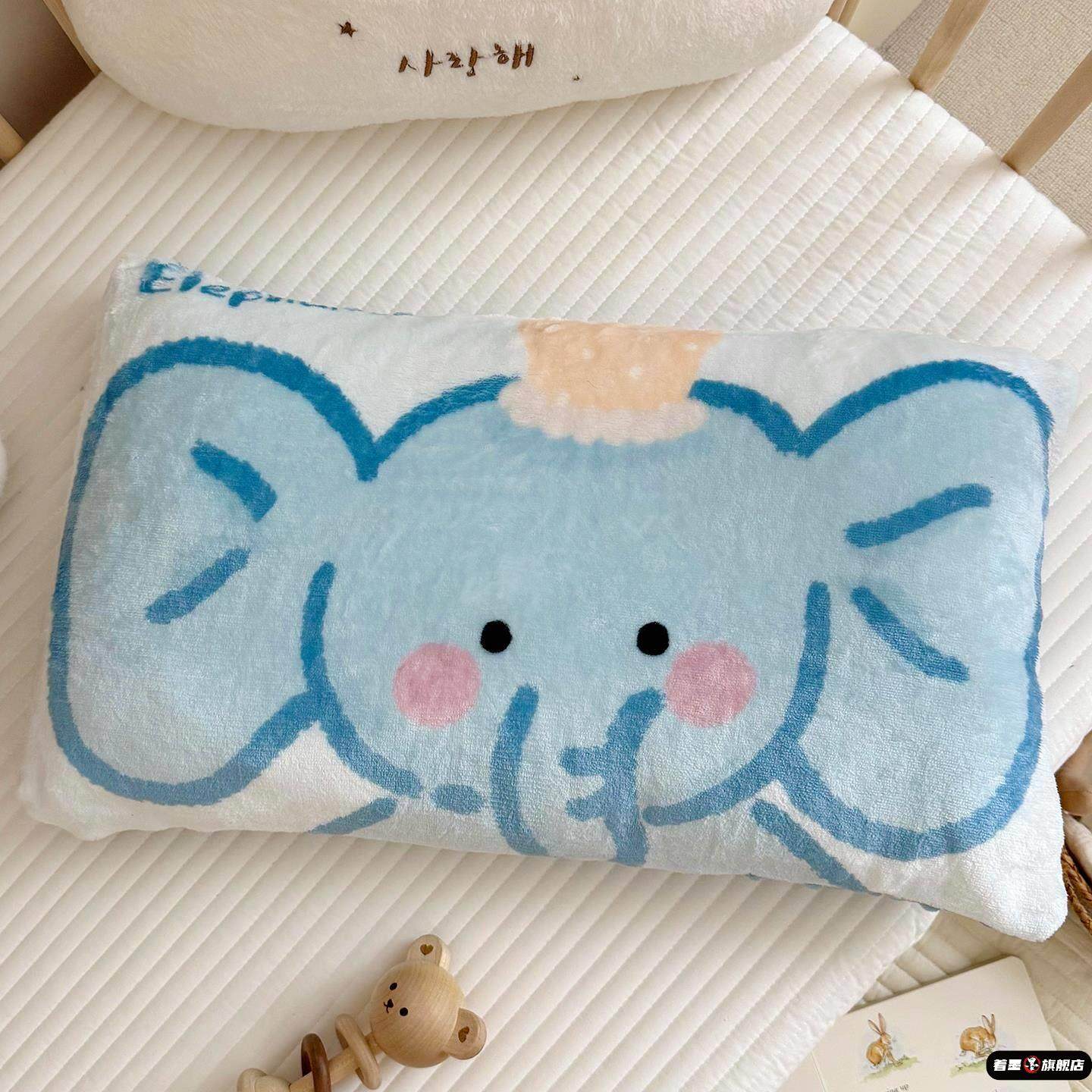 秋冬儿童乳胶枕专用枕头套宝宝绒套学生成人保暖高低枕波浪枕套,淘宝优惠券,粉丝福利购,淘宝优惠卷