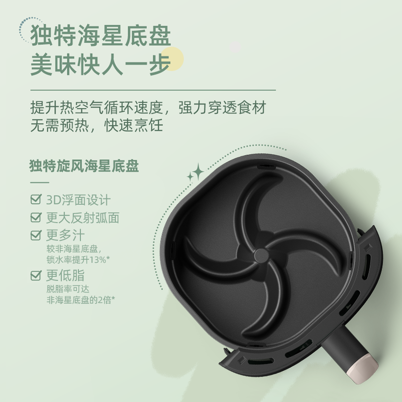 飞利浦小旋风新款多功能空气炸锅 飞利浦电器空气炸锅
