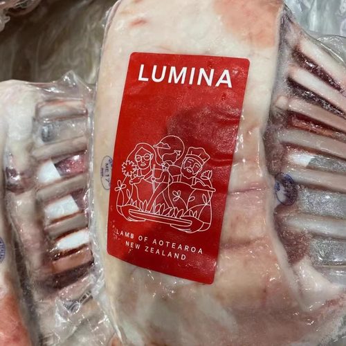 包邮2斤高地和羊Lumina Lamb新西兰法式羊排原切谷饲清真烧烤羊肉 - 图1
