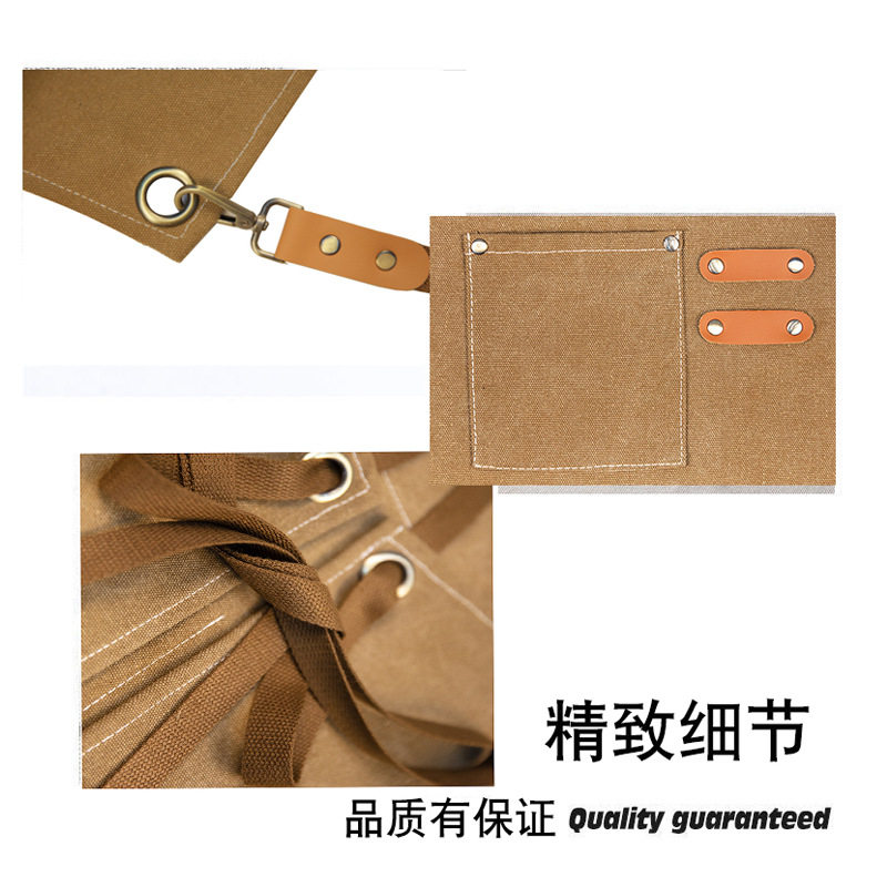 围裙画画专用美术生成人大褂画室油画围兜工作服绘画水粉长款罩衣,淘宝优惠券,粉丝福利购,淘宝优惠卷