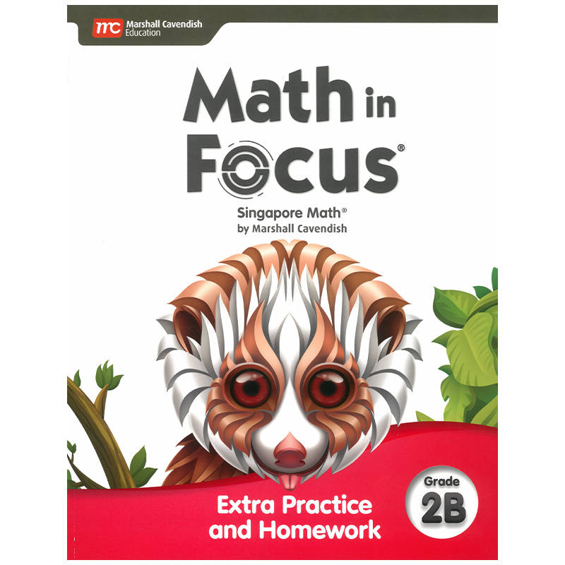 新加坡数学Math in Focus新版K12345AB Course 1A1B2A2B3A3B练习册Extra Practice and Homework小学初中六七八年级数学workbook-图3