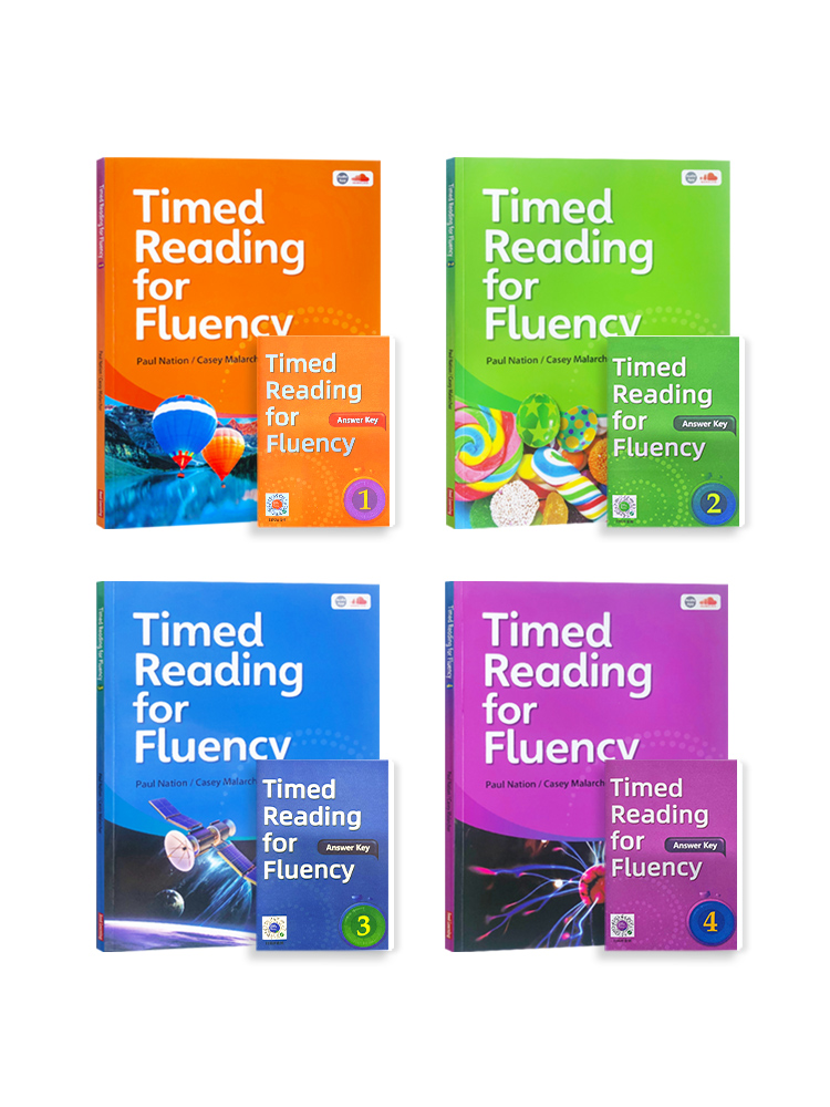 Seed Learning 阅读流利计时训练书Timed Reading for Fluency1234级专项阅读理解小学高年级寒暑假短期阅读课程 - 图0