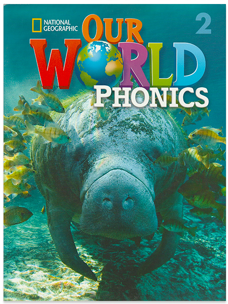 Our World Phonics Level ABC 、1、2、3级 学生用书 原版进口美国国家地理英语 语音教材 自然拼读 Our world配套自然拼读教材 - 图0
