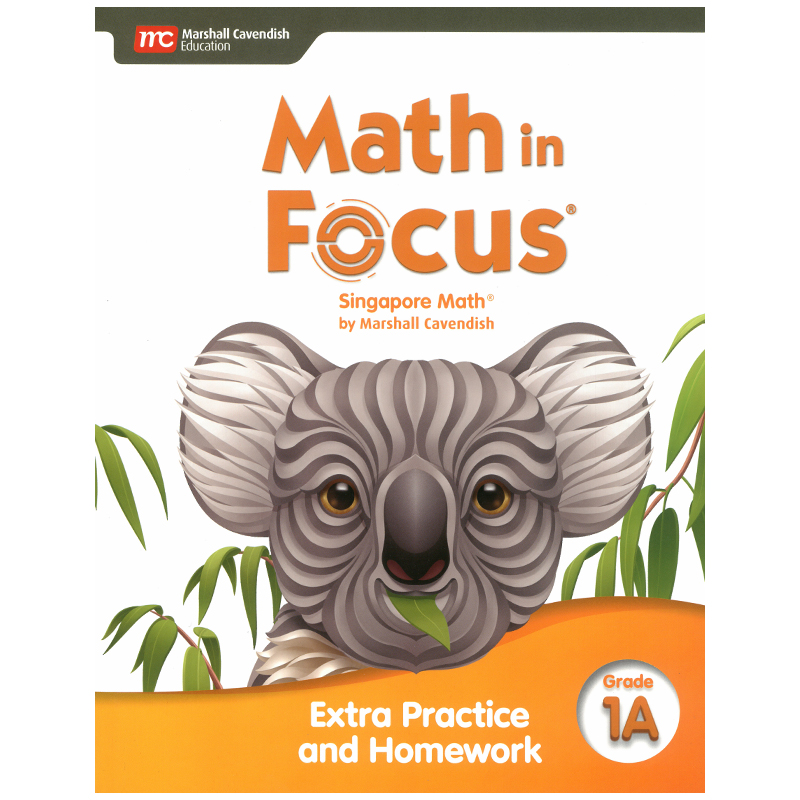 新加坡数学Math in Focus新版K12345AB Course 1A1B2A2B3A3B 练习册Extra Practice and Homework 小学初中六七八年级数学workbook - 图0