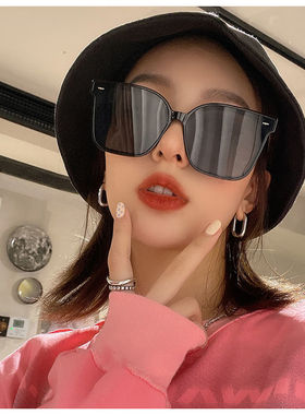 复古茶色墨镜男士防紫外线强光潮牌ins网红开车黄色眼镜太阳镜女