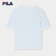 FILA Emerald斐乐女子编织衫2025秋新款时尚清新休闲短袖基础上衣