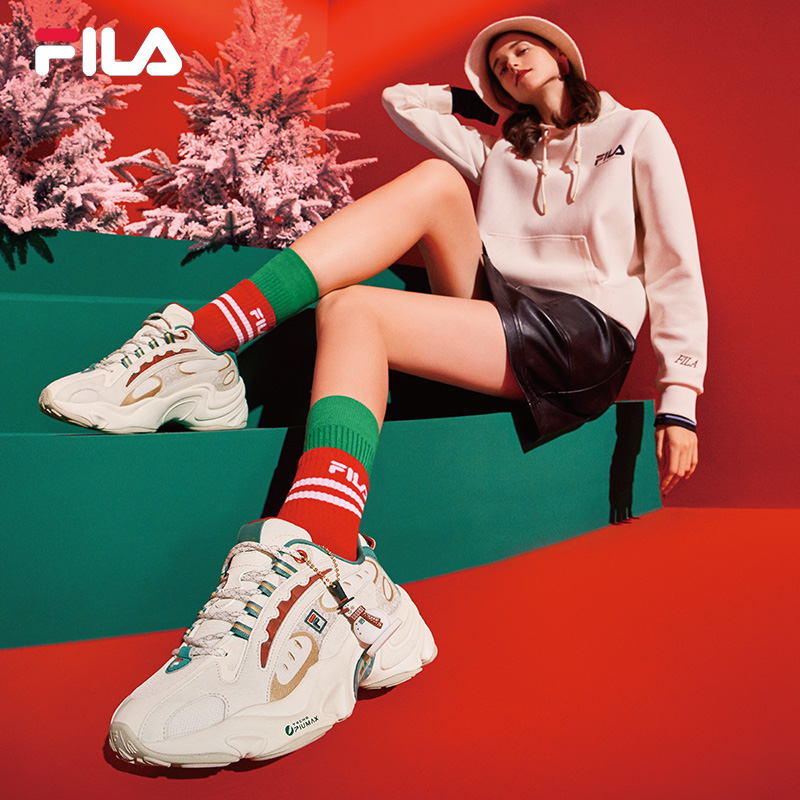 FILA斐樂官方情侶老爹鞋女2022秋季新款休閑運動鞋男鞋ADE厚底鞋_fila斐樂安之啟專賣店_運動鞋new
