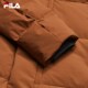 FILA official men's down jacket 2025 winter new fashion casual comfortable warm hooded jacket
