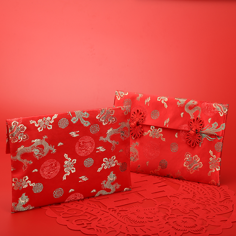 结婚喜字红包超大礼金包聘彩礼3万6万10万元大红包改口订婚红包袋 - 图3