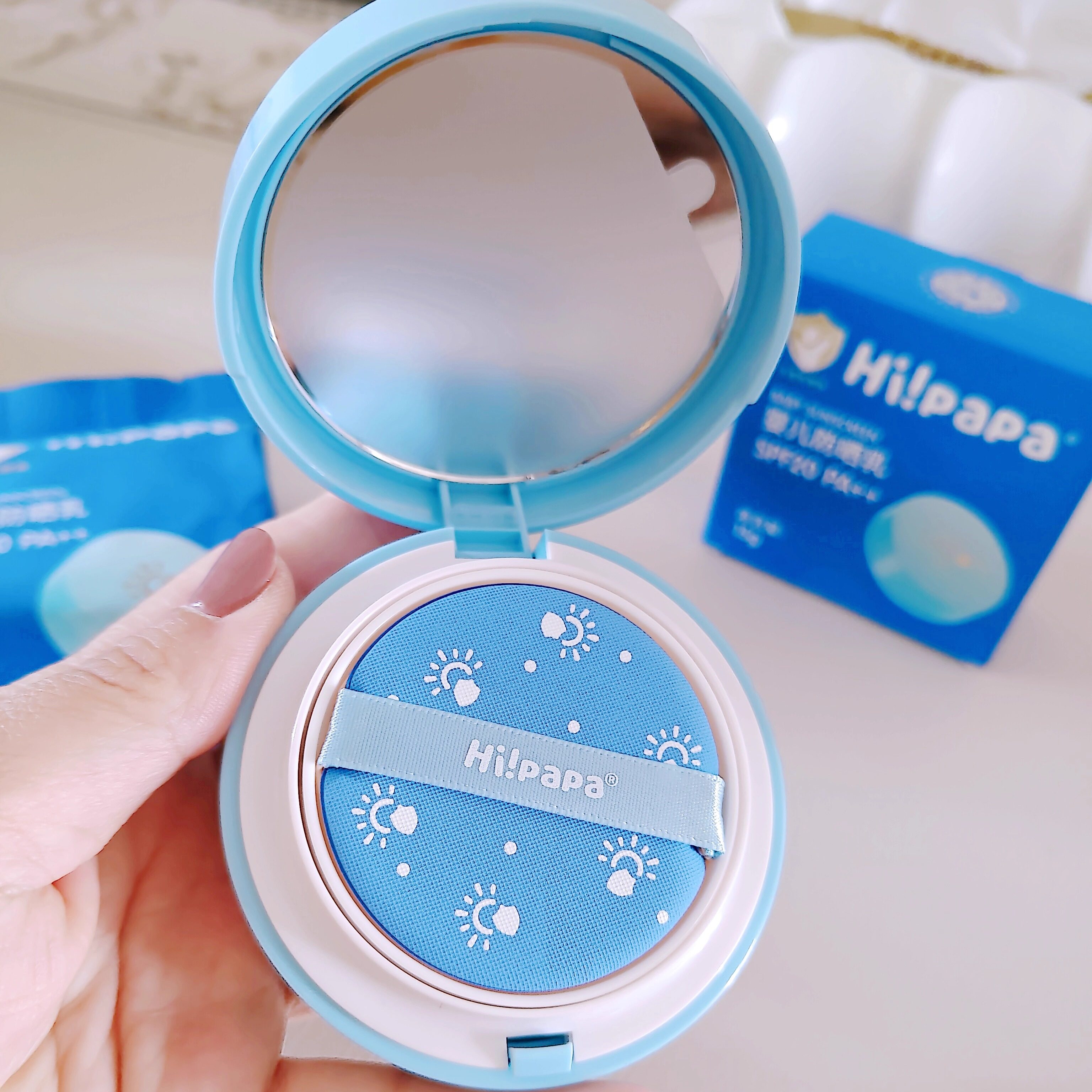 海龟爸爸儿童防晒气垫宝宝隔离防紫外线素颜防晒二合一儿童防晒霜,淘宝优惠券,粉丝福利购,淘宝优惠卷