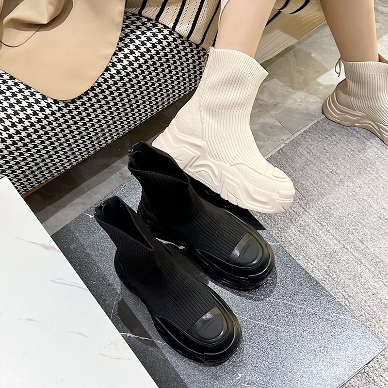  珂简妮弹力靴/袜靴