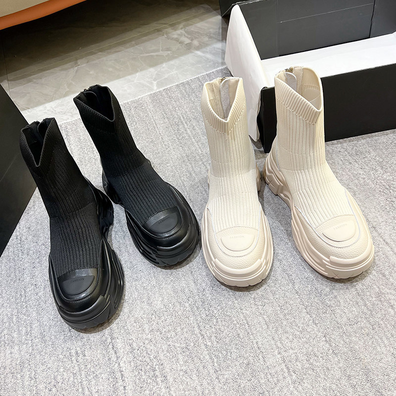  珂简妮弹力靴/袜靴