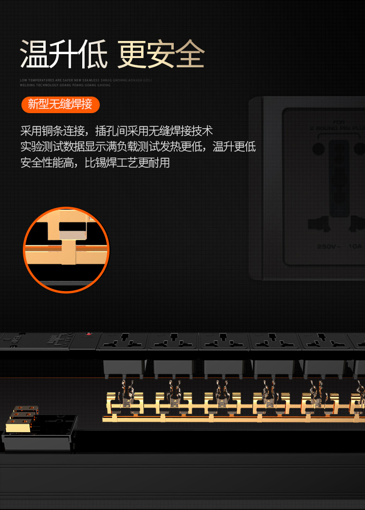 皓麟32A8000W63A12000W大功率pdu机柜插座工业专用插板插排接线板 - 图1