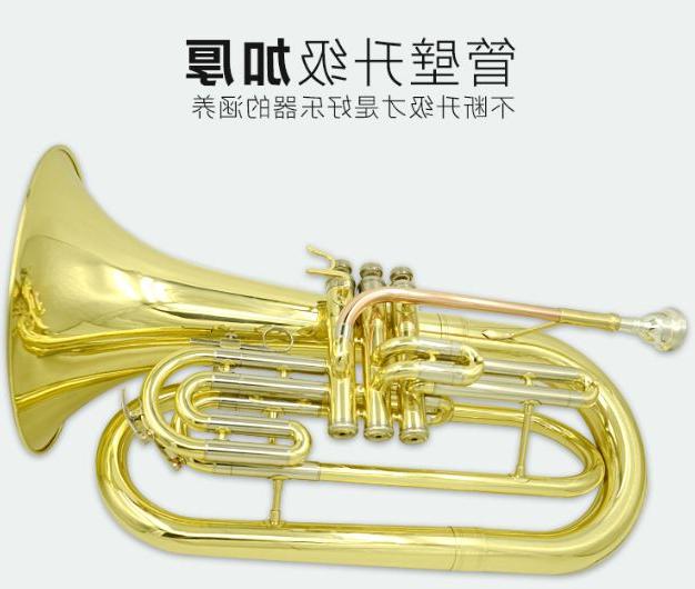 【次中音号】华津乐器行进次中音号 降B调行7进次中音号 - 图3