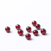 Collectible natural wine red garnet loose beads