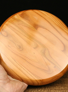 桃木纯铜随身摆件综合盘