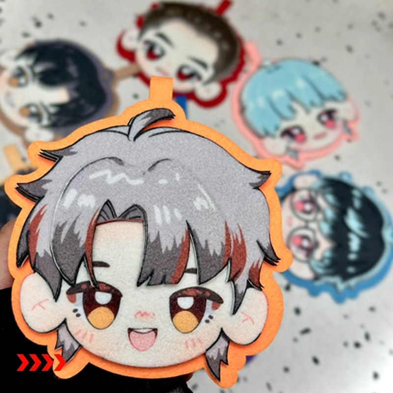 【AG官方正品】AG选手Q版头像不织布挂件,淘宝优惠券,粉丝福利购,淘宝优惠卷