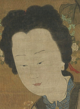 五代十国周文矩仕女图名家人