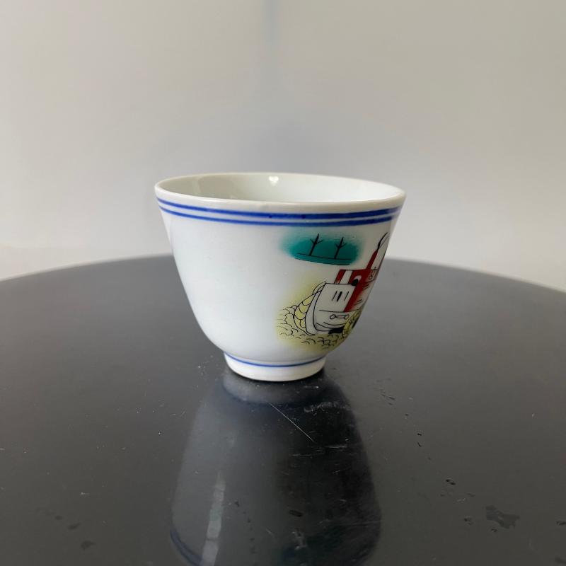 景德镇老瓷厂粉彩釉上567老厂货主人杯茶具茶杯二缸杯功夫茶单杯 - 图2