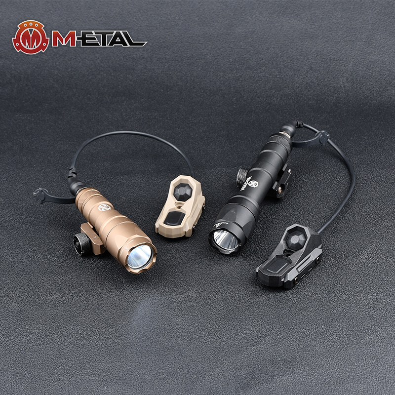 ME战术M300/M600强光手电筒新品AXON长亮点亮线控双功能鼠尾20MM - 图2