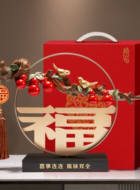 速发五福临门葫芦摆件家居客厅玄关电视柜酒柜装饰品结婚乔迁新居
