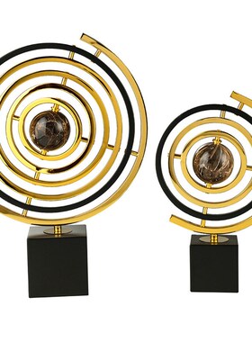 速发简约跨境装厅饰品摆件轻奢高档酒柜玄关办公室客软艺术品