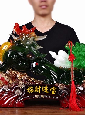 速发大号招财貔貅开件店铺开业摆张装饰司摆设公品前台办公室个性