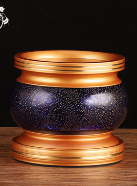 速发星空琉水佛具套装供佛用品杯用全套敬神供神佛前香炉供璃家灯