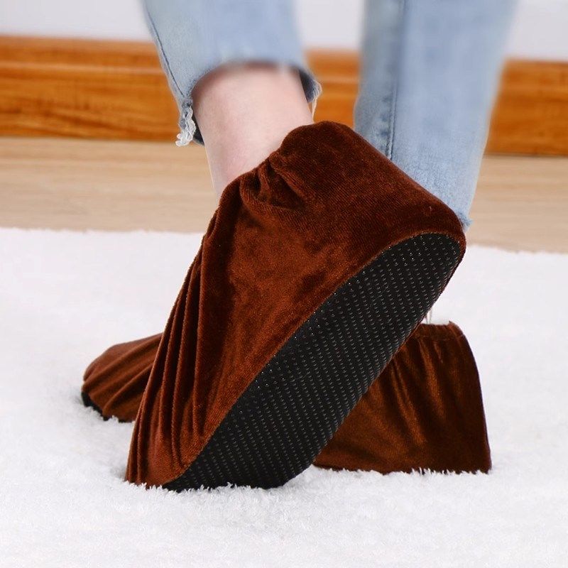 速发鞋套房用布料可反复洗室厚防滑耐磨加内绒布脚套学生机家儿童,淘宝优惠券,粉丝福利购,淘宝优惠卷