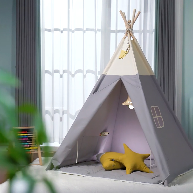 儿童帐篷室内女孩男孩宝宝玩具屋公主小房子室内游戏屋家用小帐篷-图3