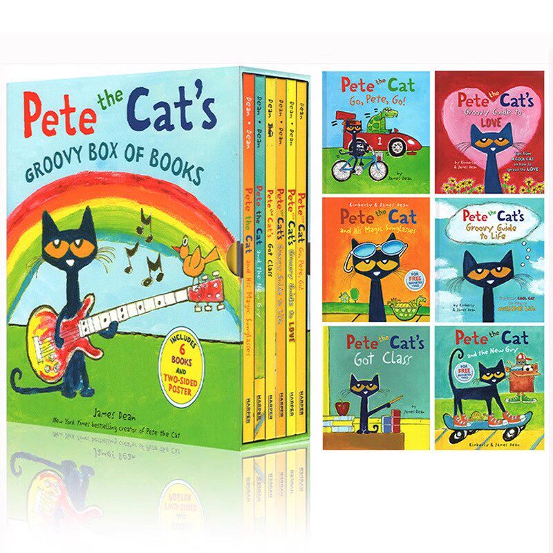 Pete the cat 皮特猫英语绘本 My First I Can Read系列 皮特猫好性格养成书 2-7岁故事书 吴敏兰常青藤爸爸书单