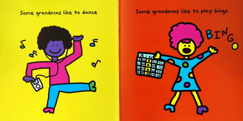 英文原版 The Grandma Book 纽约时报畅销书 Todd Parr 淘弟 平装大开本 儿童情商亲子启蒙绘本 家庭成长教育读物 情感认知